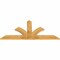 Ekena Millwork Richland Rough Sawn Timber Gable Bracket, Western Red Cedar, 72"W x 33"H x 2"D x 6"F, 11/12 Pitch GBW072X33X0206RIC00RWR - alternate 3